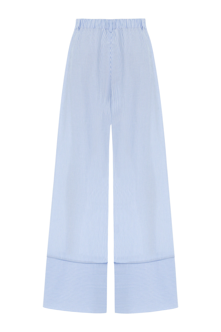 Lumina Striped Trousers 100% Cotton