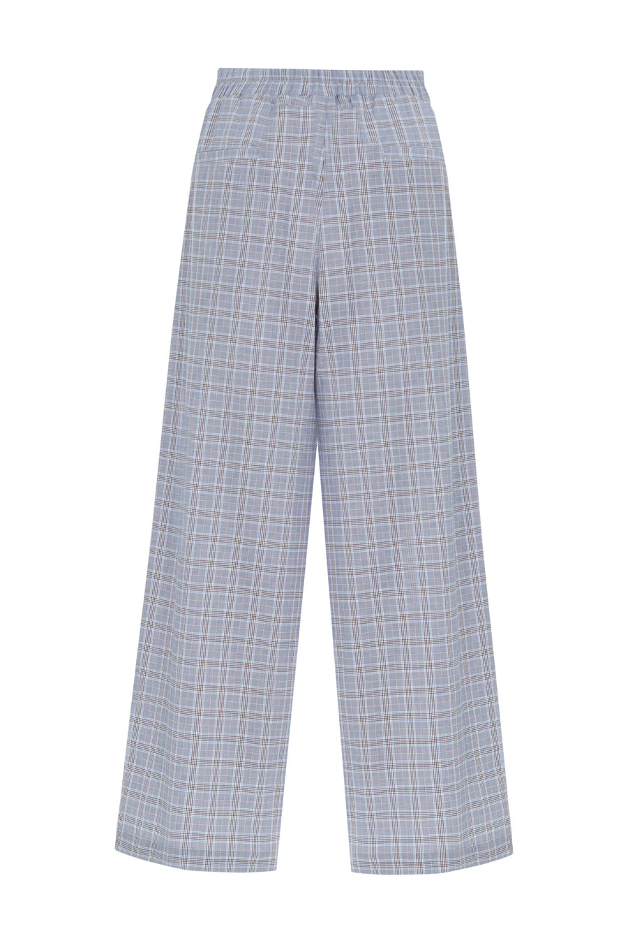 Lumila Checkered Wide Leg Trousers