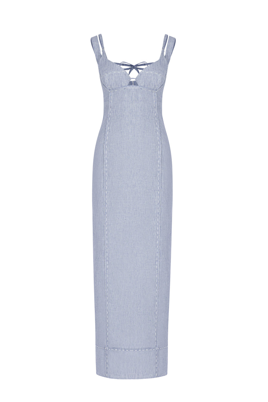 Lumina Vesta Linen Blend Dress Premium