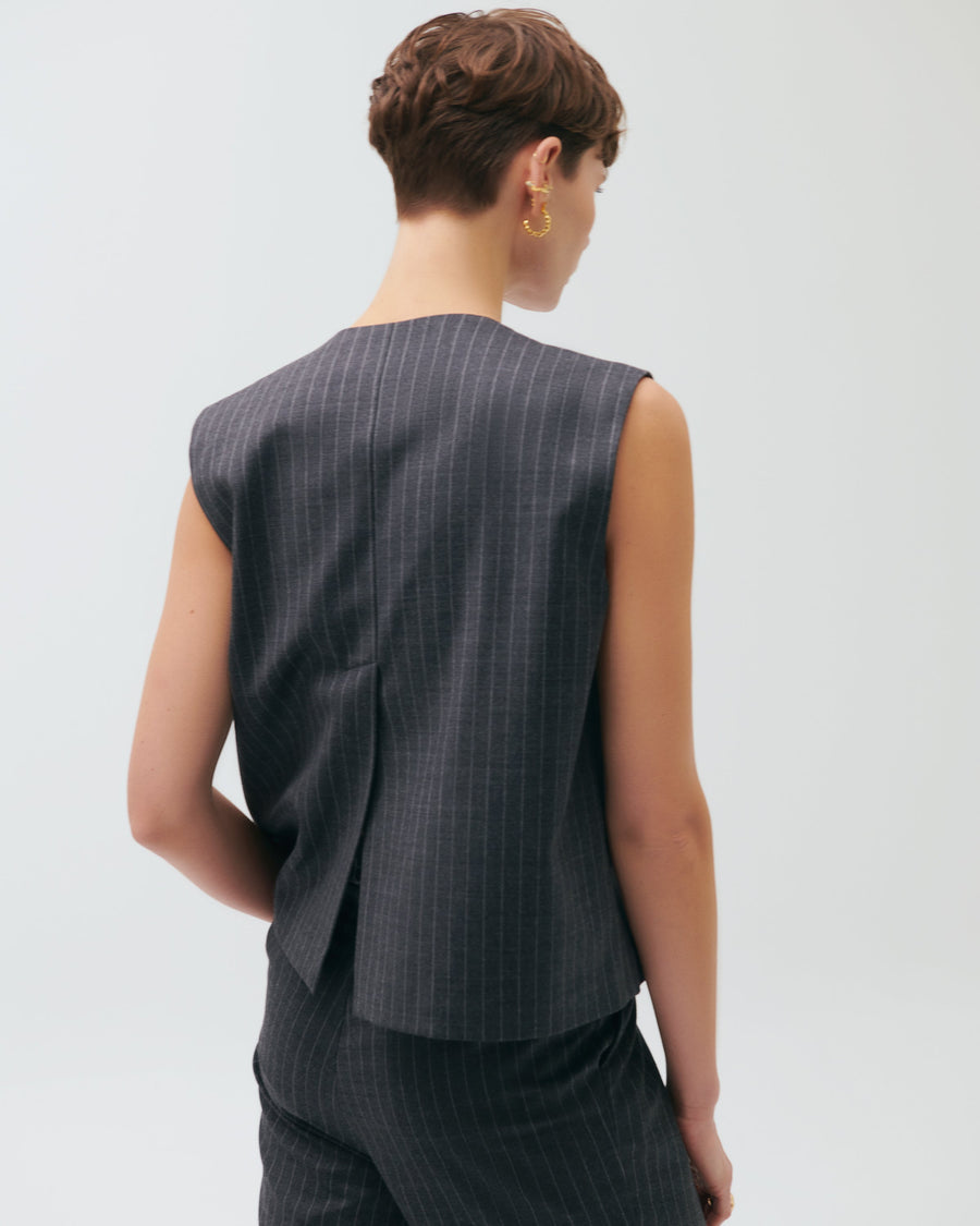 Lola Button Loose Fit Vest