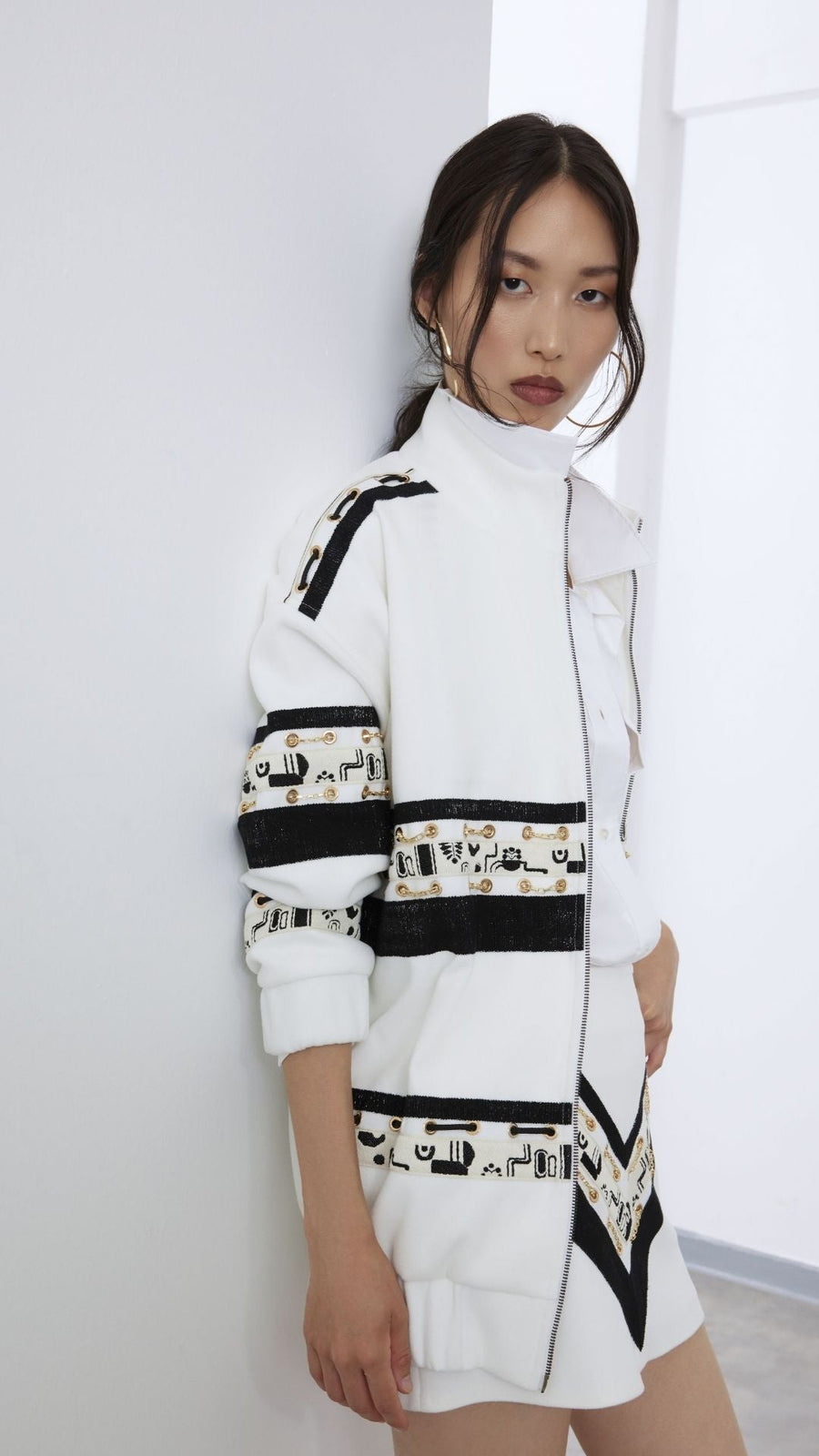 Luxury Cashmere Bomber Jacket