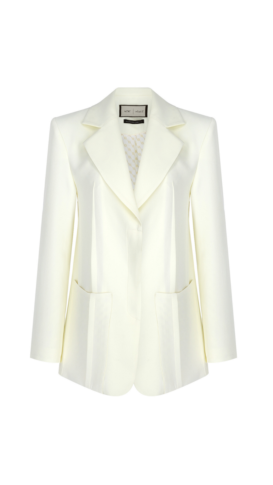 Marble Straight Cut Textured Pattern Jacket Premium