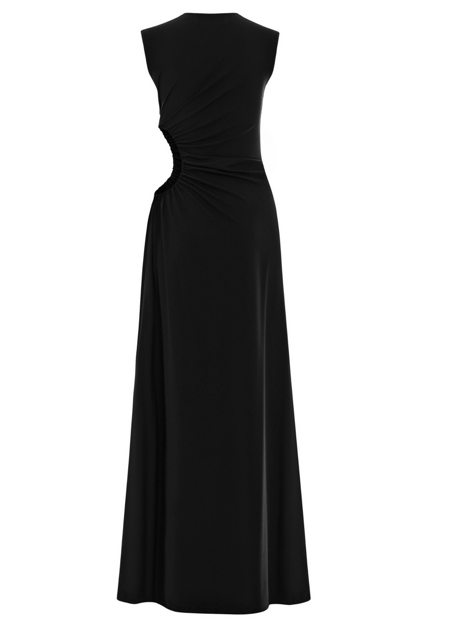Mariam Asymmetric Long Dress