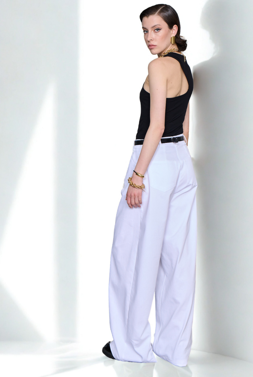WTF Mariam Back Decollete Tank Top
