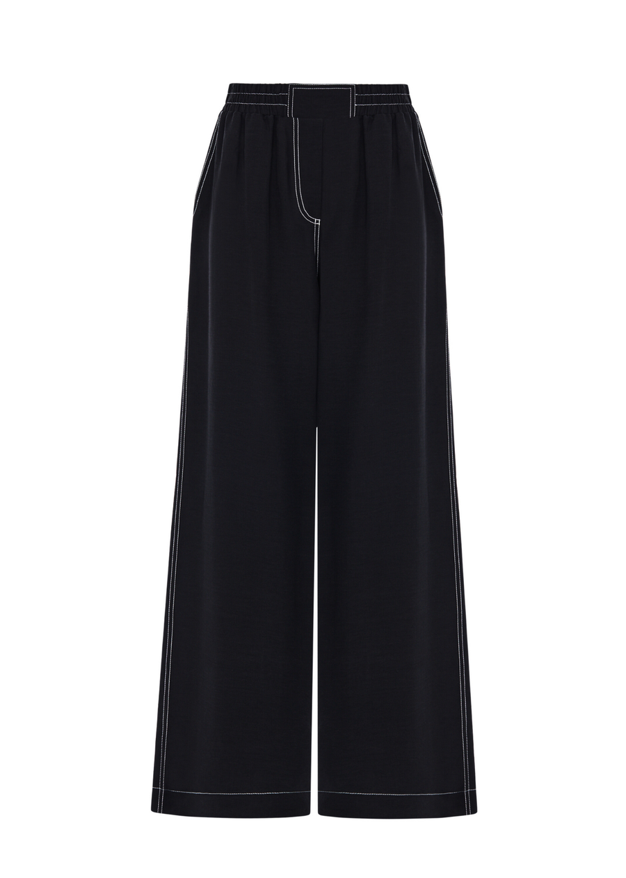 WTF  Noaor Contrast Stitched Trousers