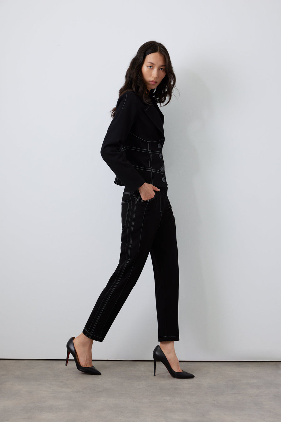 Bareto Corset Effect Short Jacket