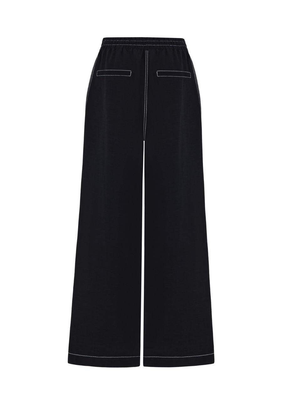 WTF  Noaor Contrast Stitched Trousers