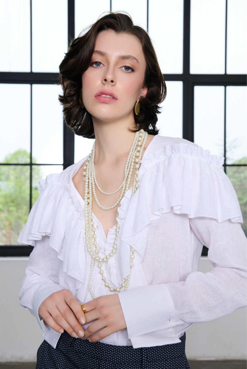 WTF Romantic Ruffled Shirt
