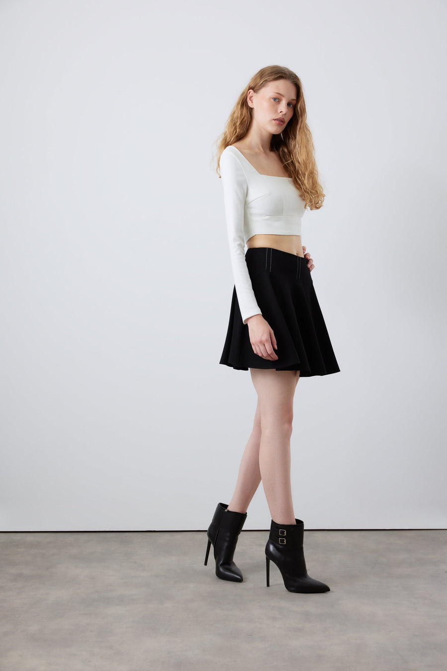 Bareto Belt Detail Skirt