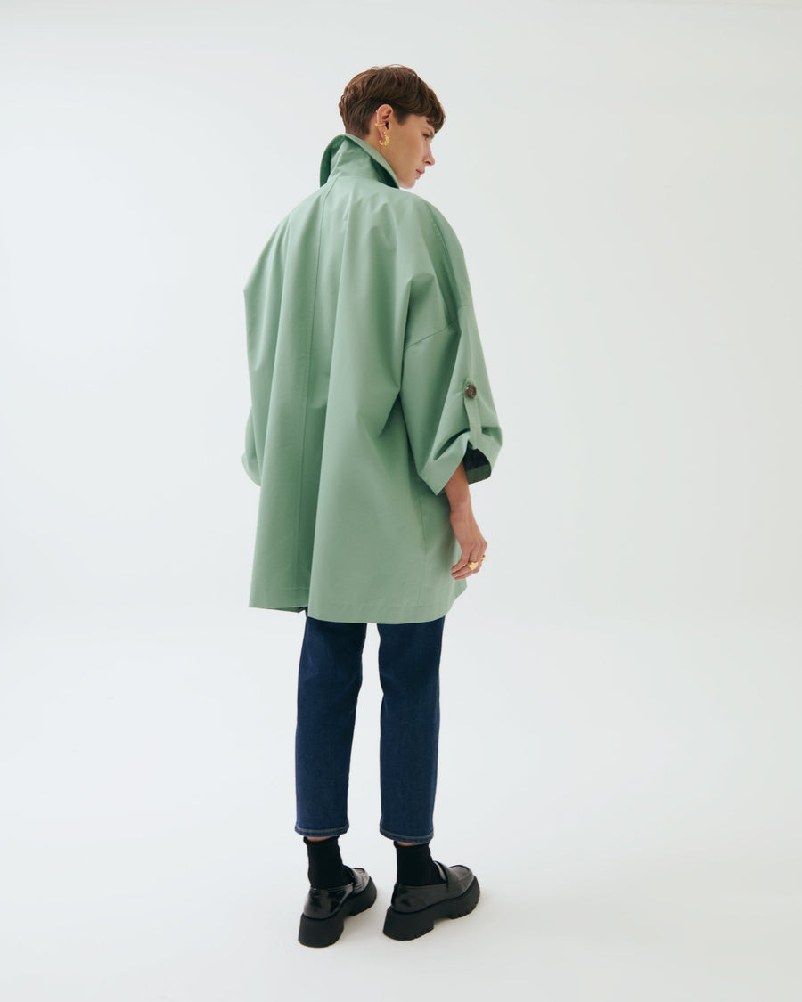 Melly Wide Collar Trenchcoat