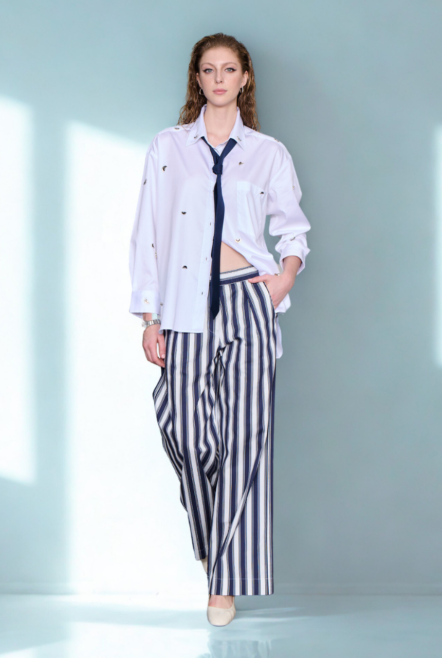 WTF Colette Pants Low Waist 100% Cotton