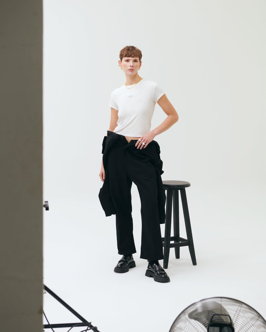 Kendra Oversize Canvas Jumpsuit