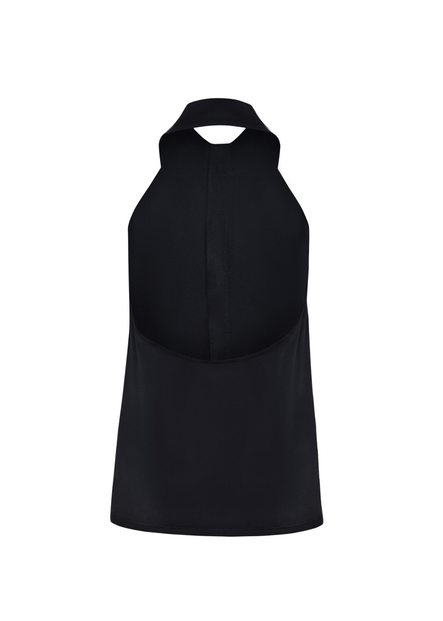 Haute Open Back Shirt
