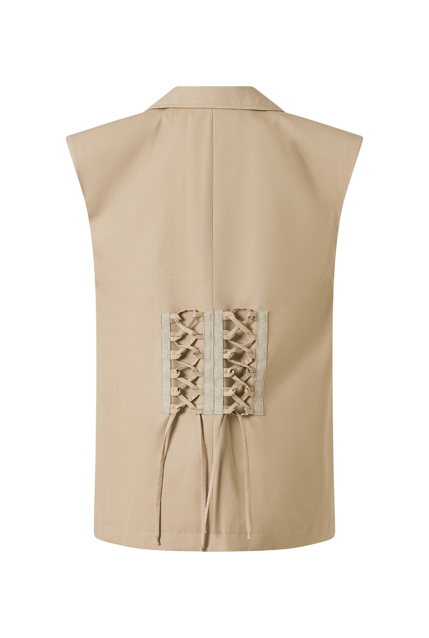 Amélie Vest - 100% Fine Organic Cotton