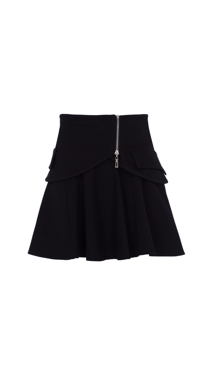 Bareto Belt Detail Skirt