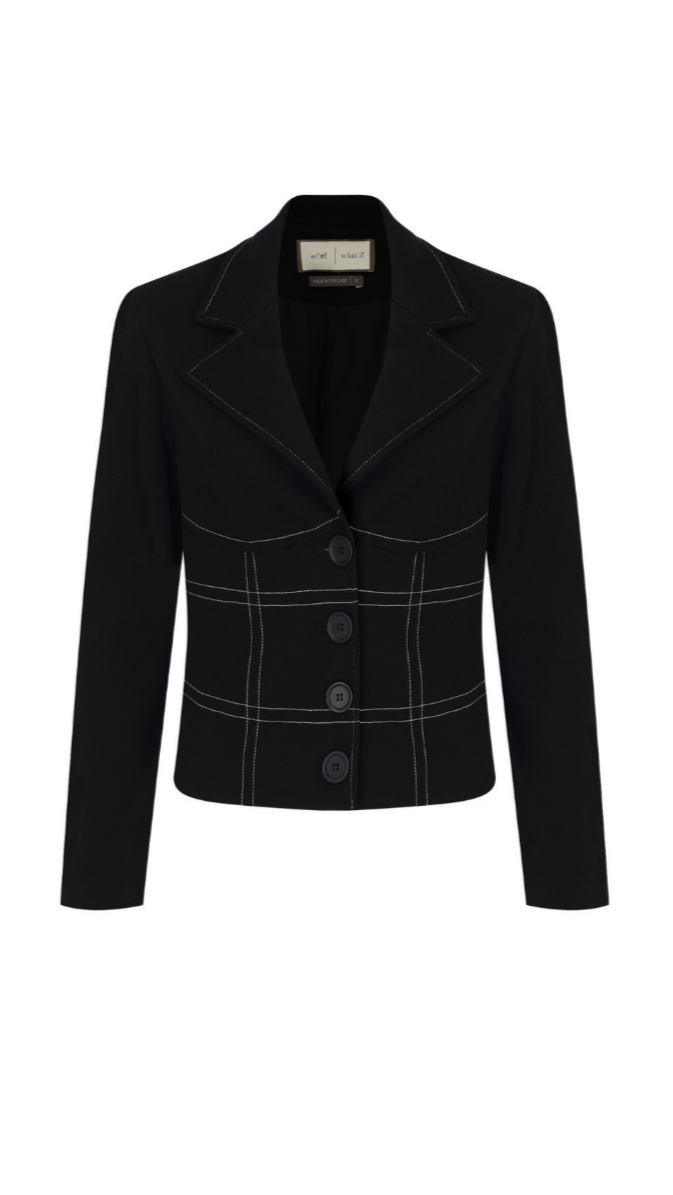 Bareto Corset Effect Short Jacket