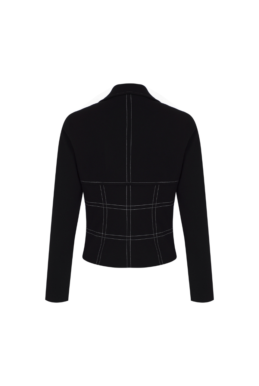 Bareto Corset Effect Short Jacket