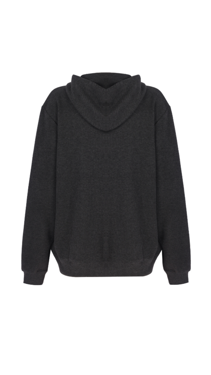 Yuri Oversize Hoodie Knit Texture