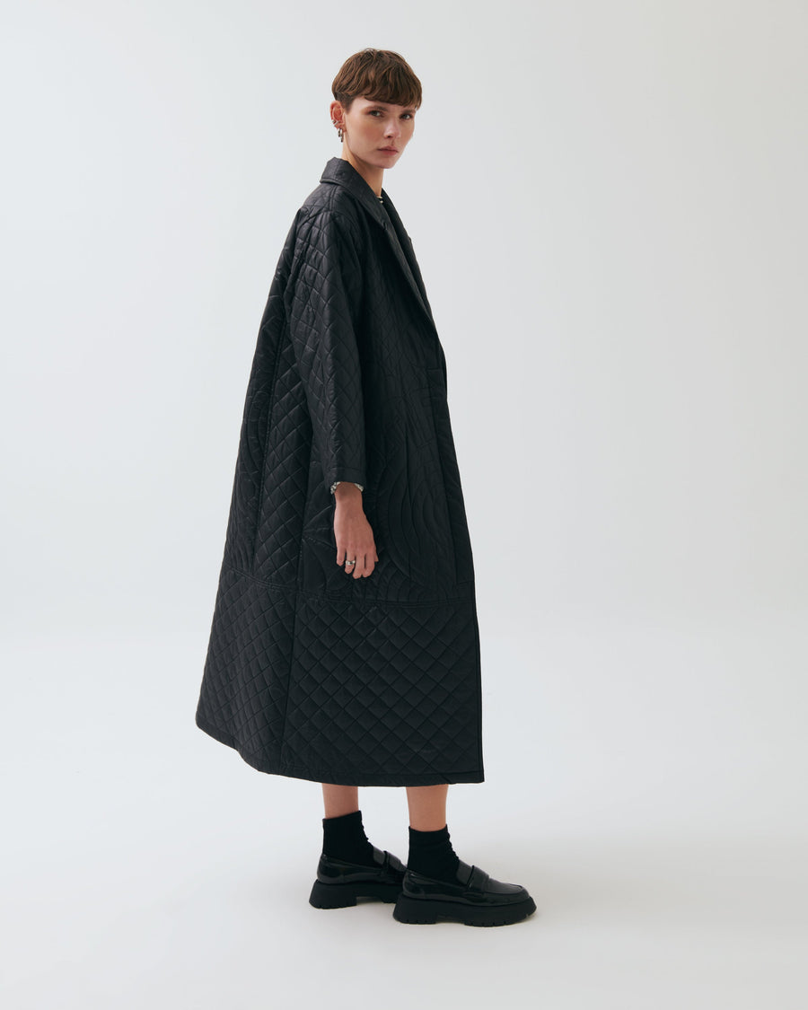 Jessica Quilted Special Embroidered Coat