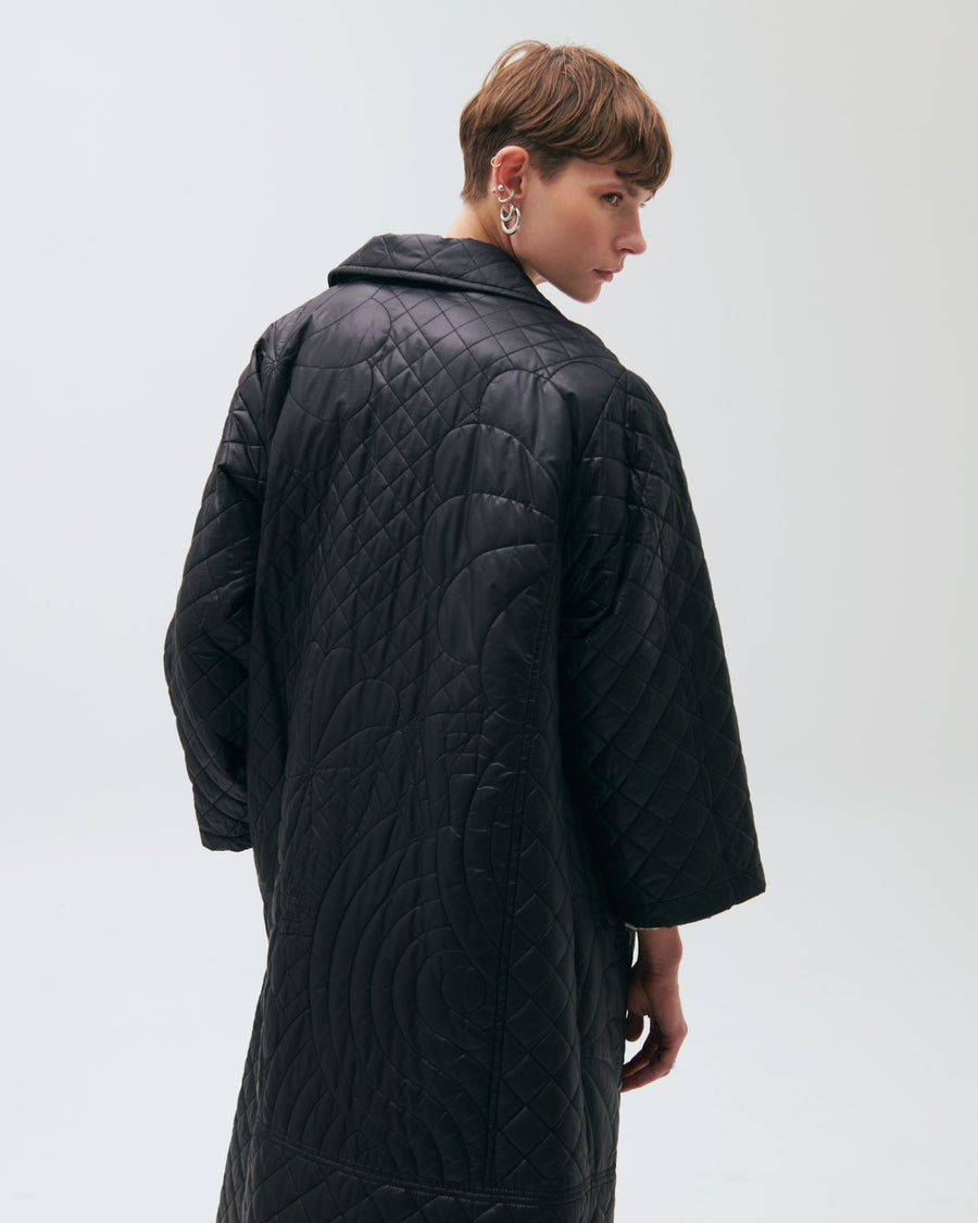Jessica Quilted Special Embroidered Coat