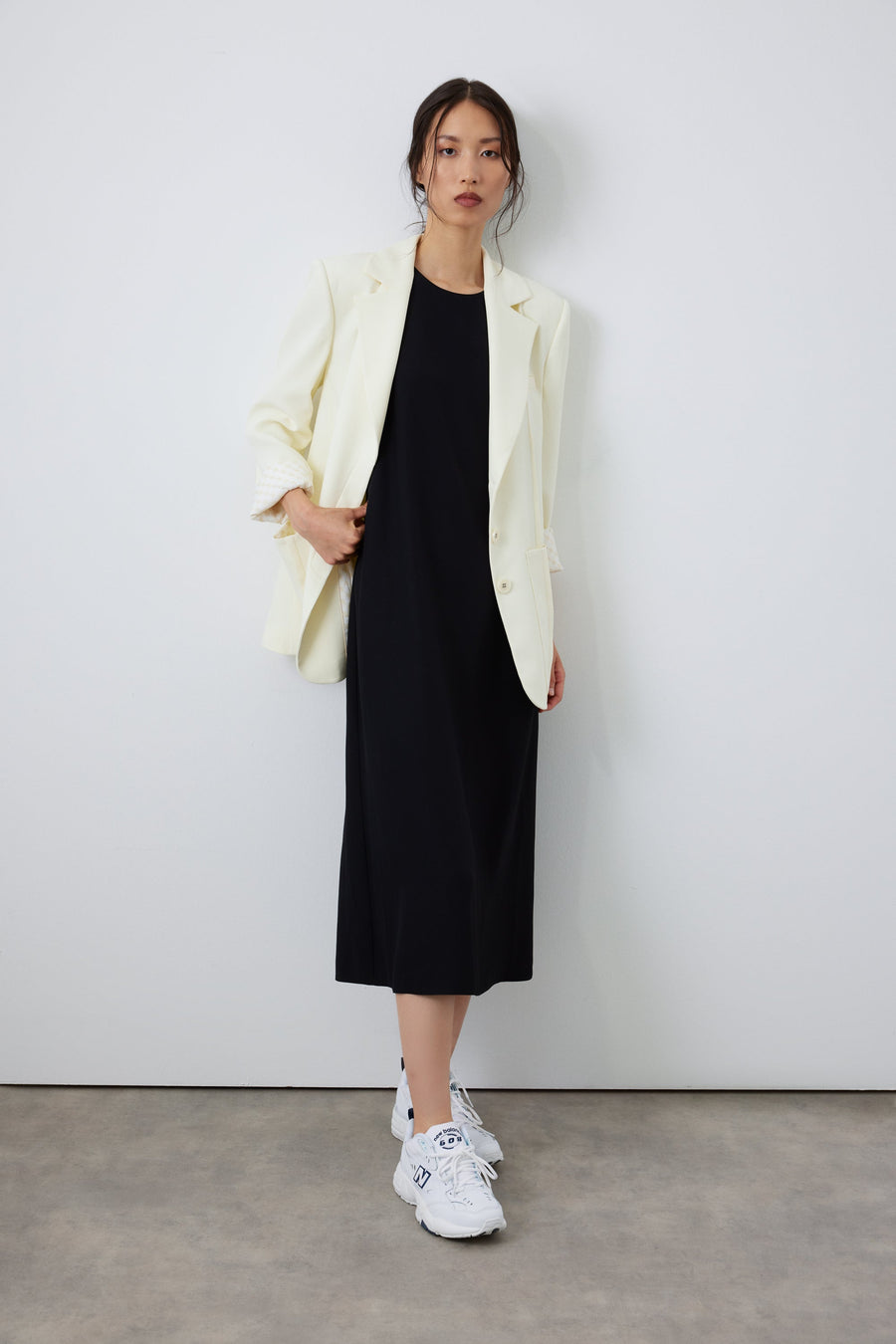 Marble Straight Cut Textured Pattern Jacket Premium