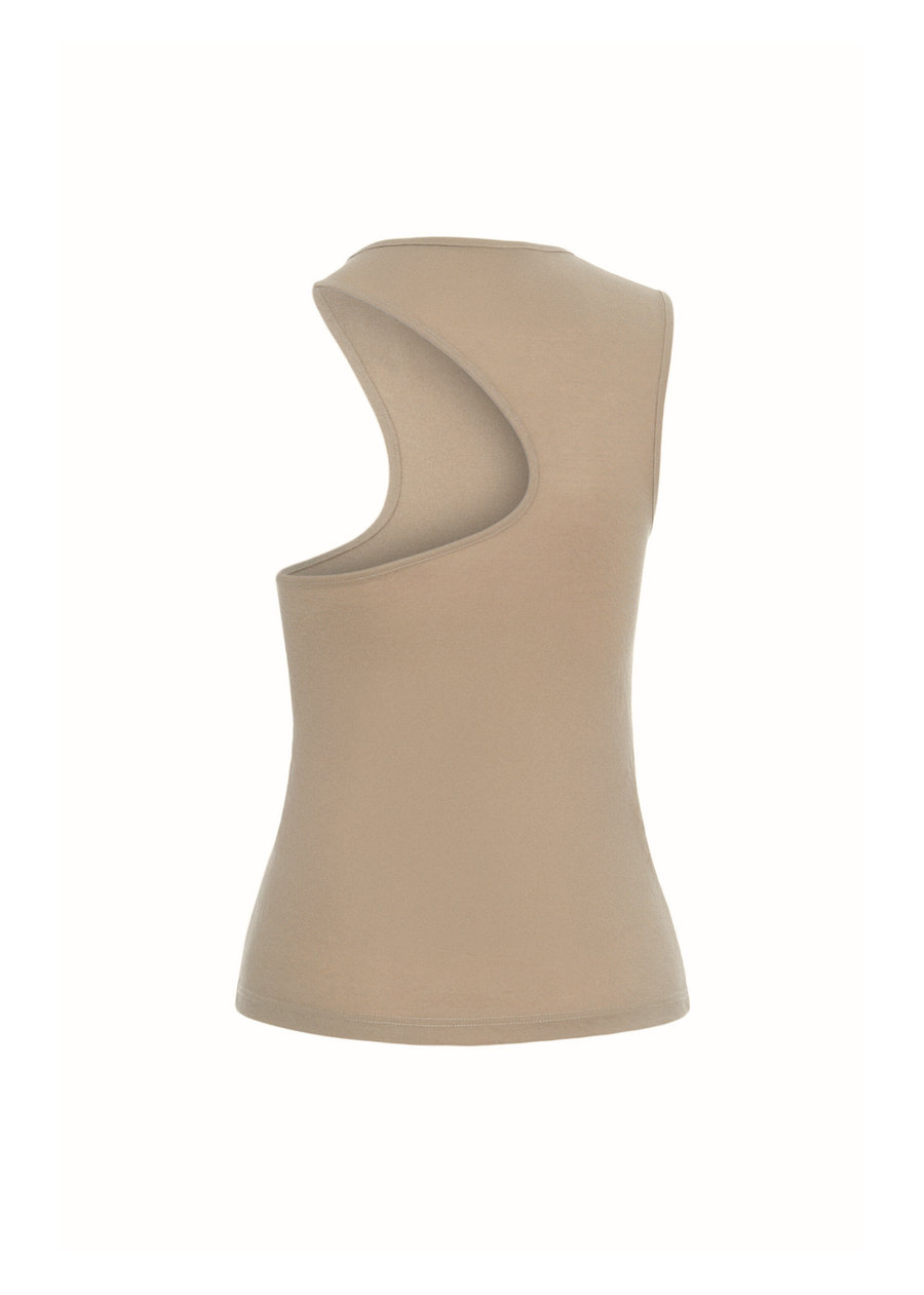 WTF Landon Asymmetric Blouse
