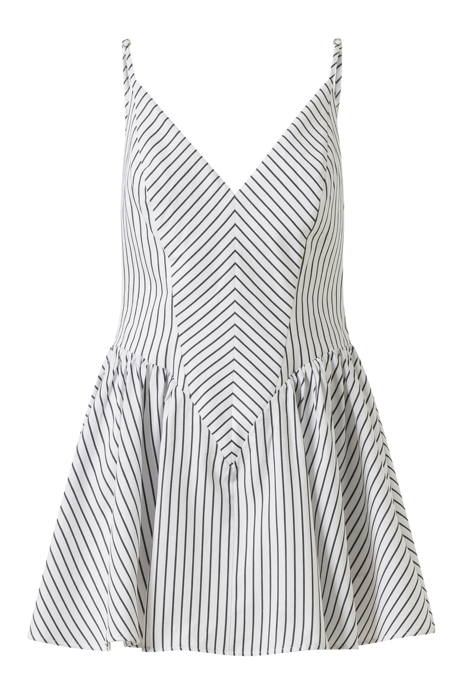 Moyestro Striped Mini Dress - 100% Organic Cotton