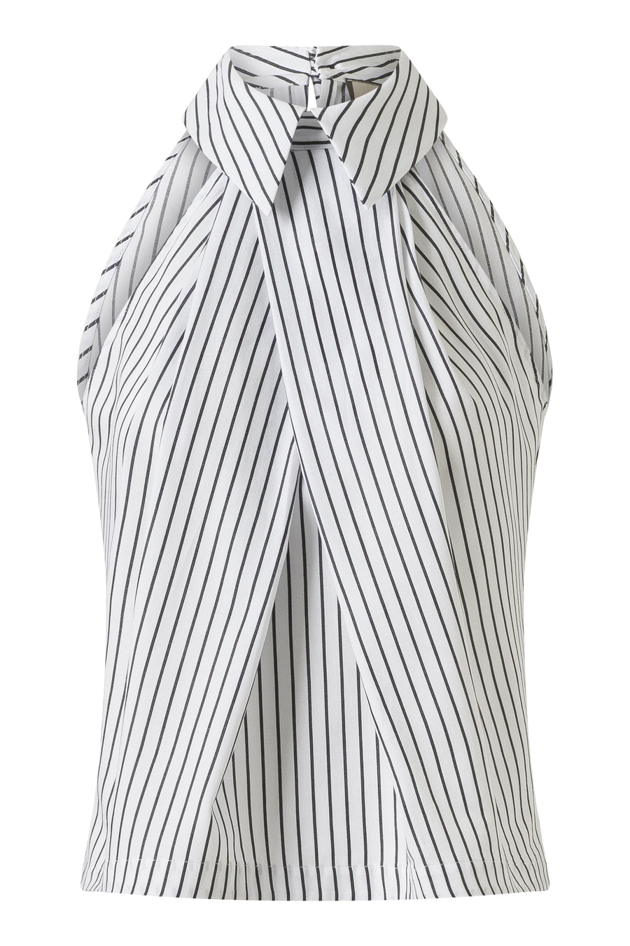 Moyestro Striped Pleated Shirt - 100% Organic Cotton
