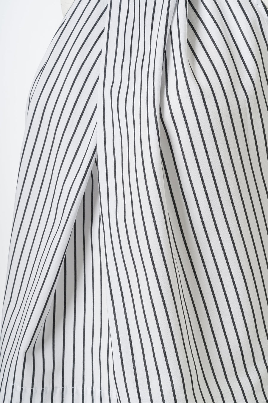 Moyestro Striped Pleated Shirt - 100% Organic Cotton