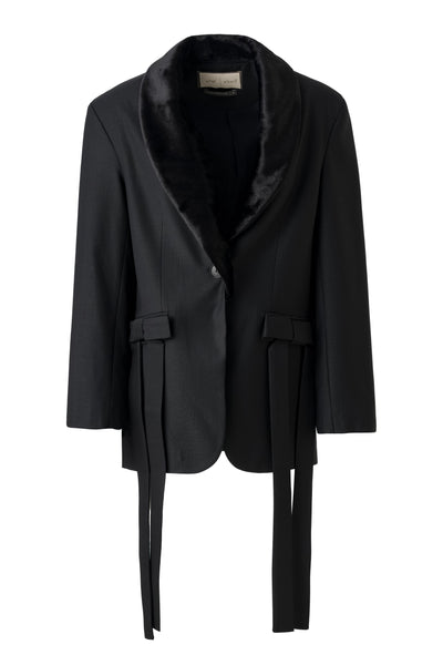 Ophelia Bow Detail Jacket