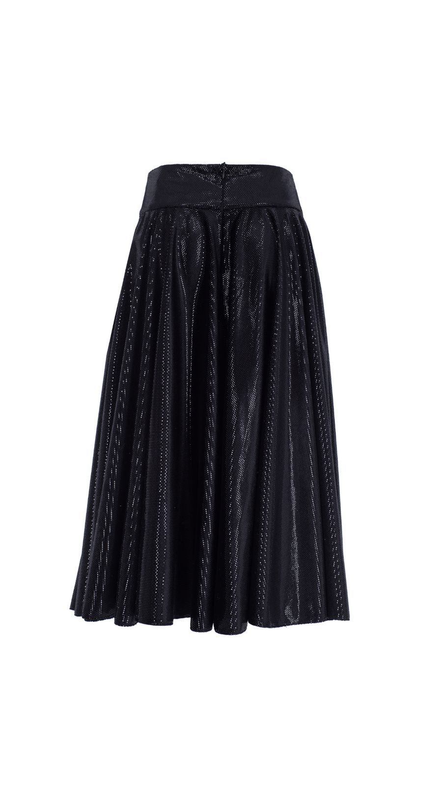 TwirlMosaic Velvet Skirt