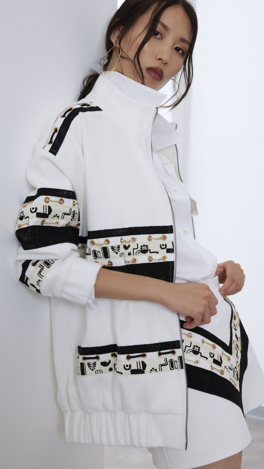 Luxury Cashmere Bomber Jacket