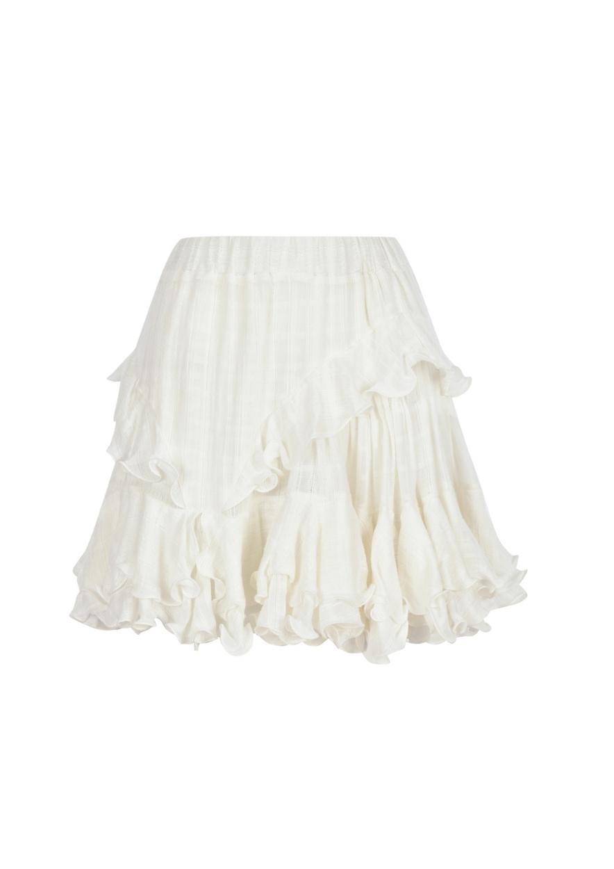 Cordelia Ruffled Skirt - Premium Cotton
