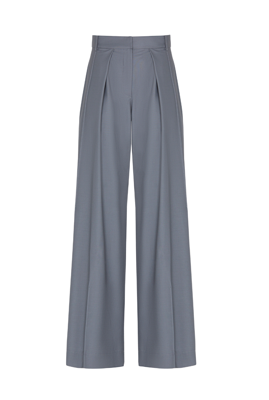 Broadway High-Waisted Pants Premium - Wool Blend