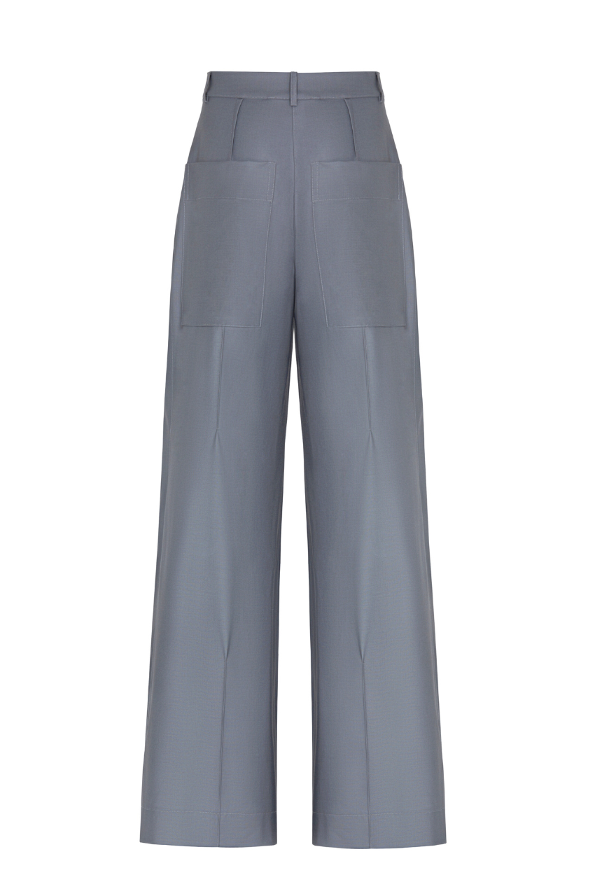 Broadway High-Waisted Pants - Premium Wool Blend