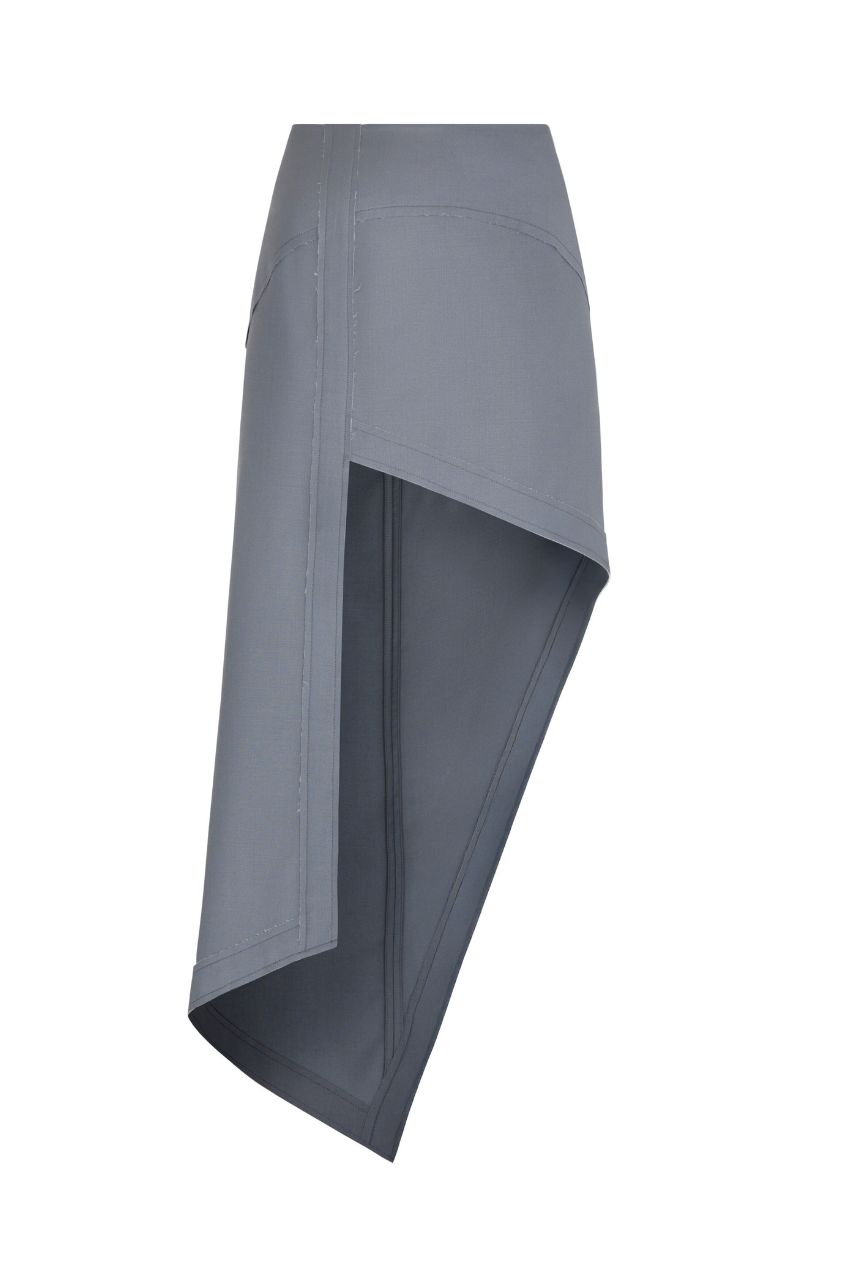 Broadway Asymmetric Skirt - Modern Design