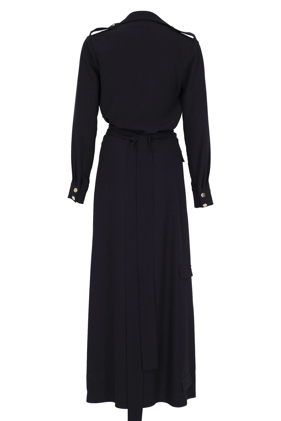 Inigma Slit Cargo Pocket Dress