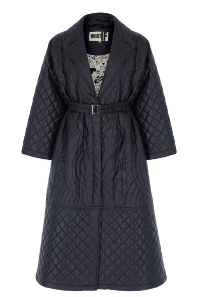 Jessica Quilted Special Embroidered Coat