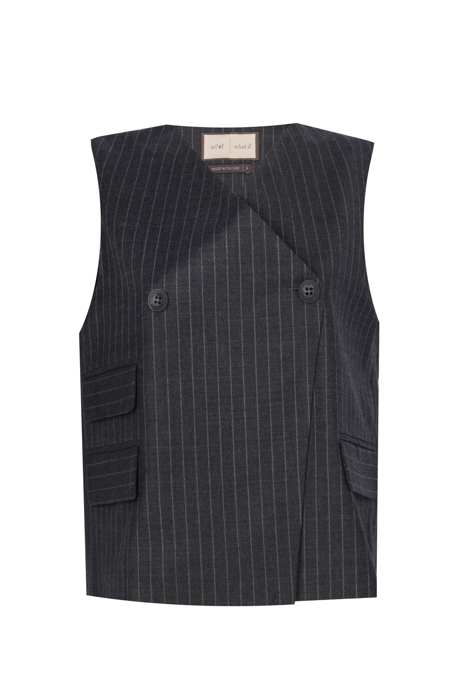 Lola Button Loose Fit Vest