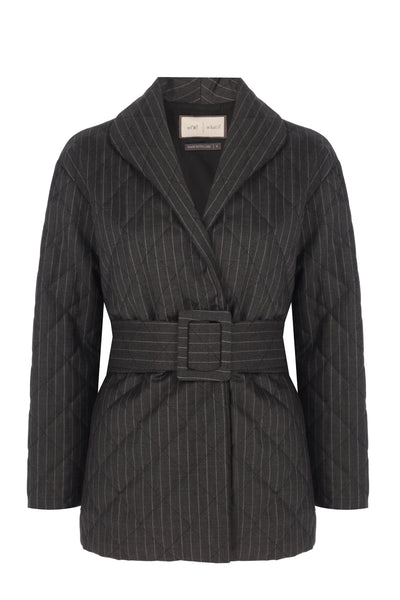 Berta Short Quilted Coat