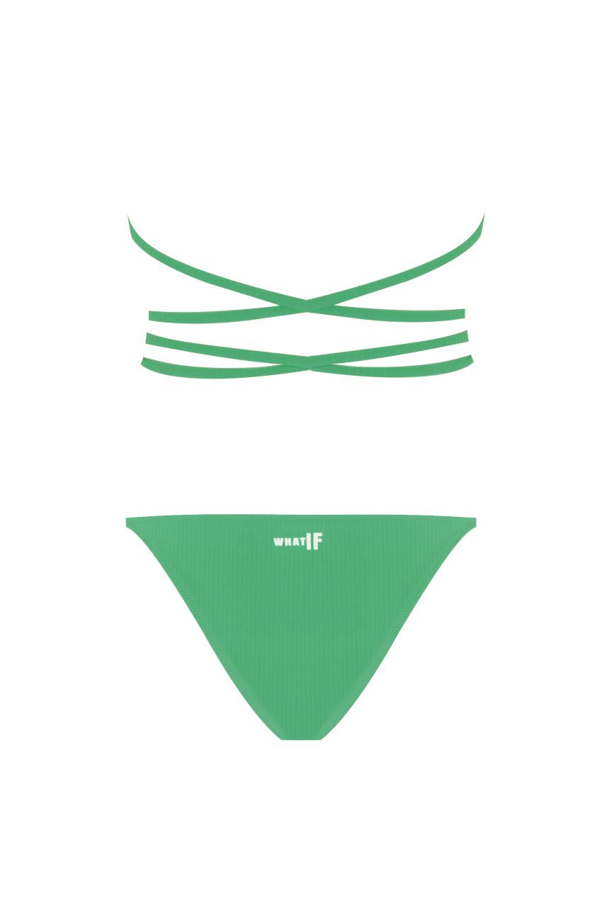 April Bağlamalı Bikini Takımı