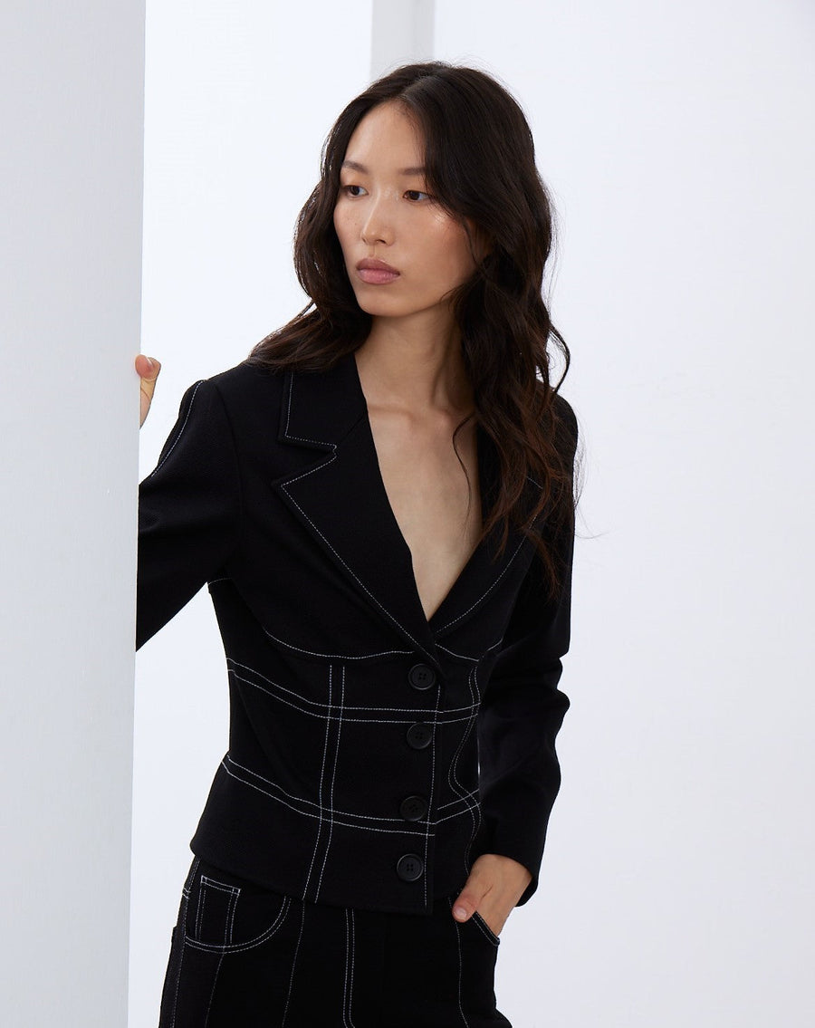 Bareto Corset Effect Short Jacket