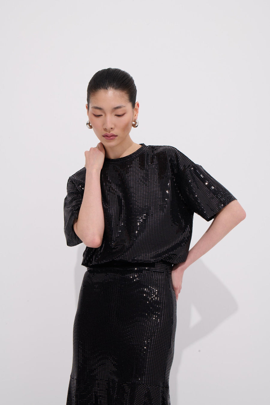 Raya Sequined T-Shirt Relaxed Fit