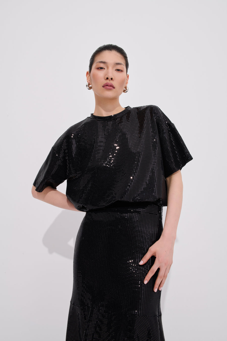 Raya Sequined T-Shirt Relaxed Fit