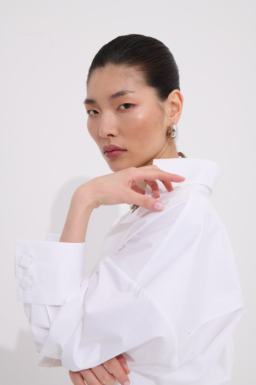 Lia Shirt Dress with Corset Detail 100% Organic Cotton