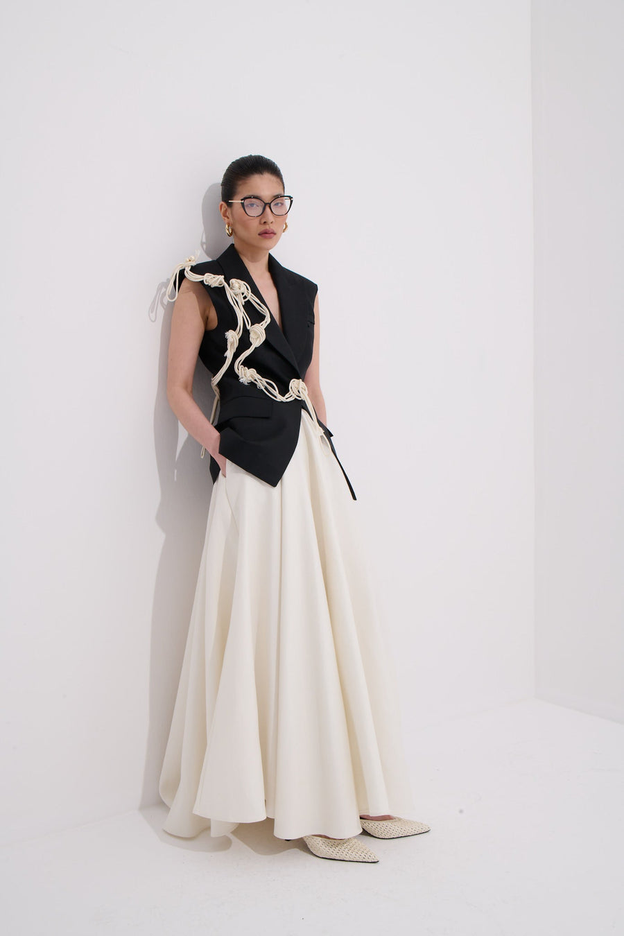 Paloma Long Skirt 100% Linen