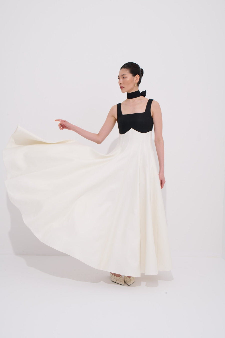 Paloma Long Linen Dress 100% Linen