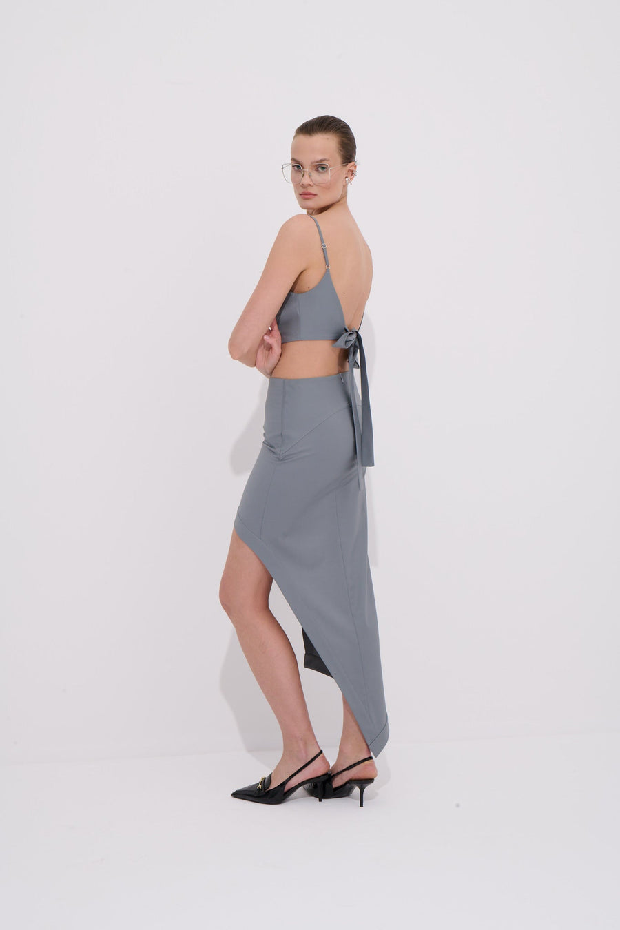 Broadway Asymmetric Skirt - Modern Design
