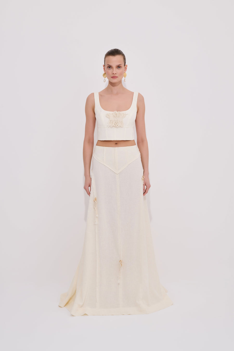 Solé Maxi Skirt Low Waist
