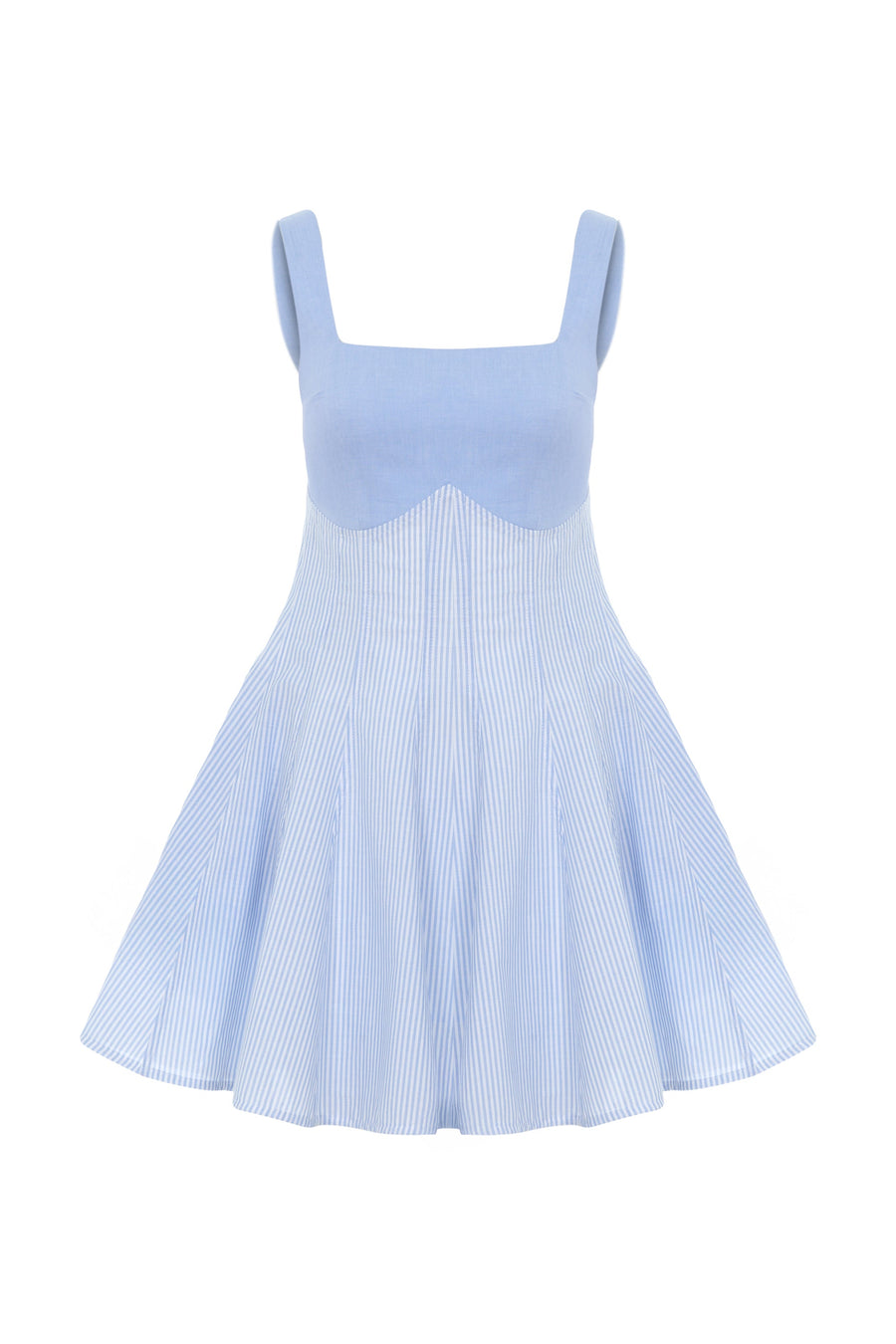 Lumina Vesta Short Dress 100% Cotton